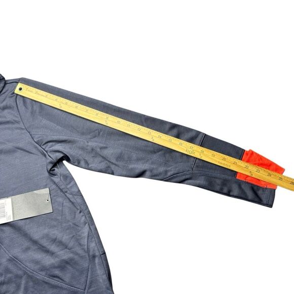 NWT OTS Auburn Tigers 1/4 Zip Movk Neck Hoodies Woman’s L Black/Navy Orange NCAA - Picture 7 of 11